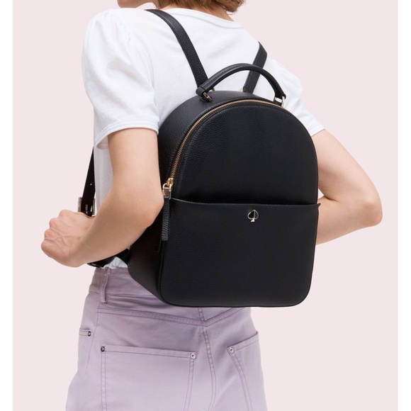 KATE SPADE Polly Medium Leather Backpack - Picture 3 of 3